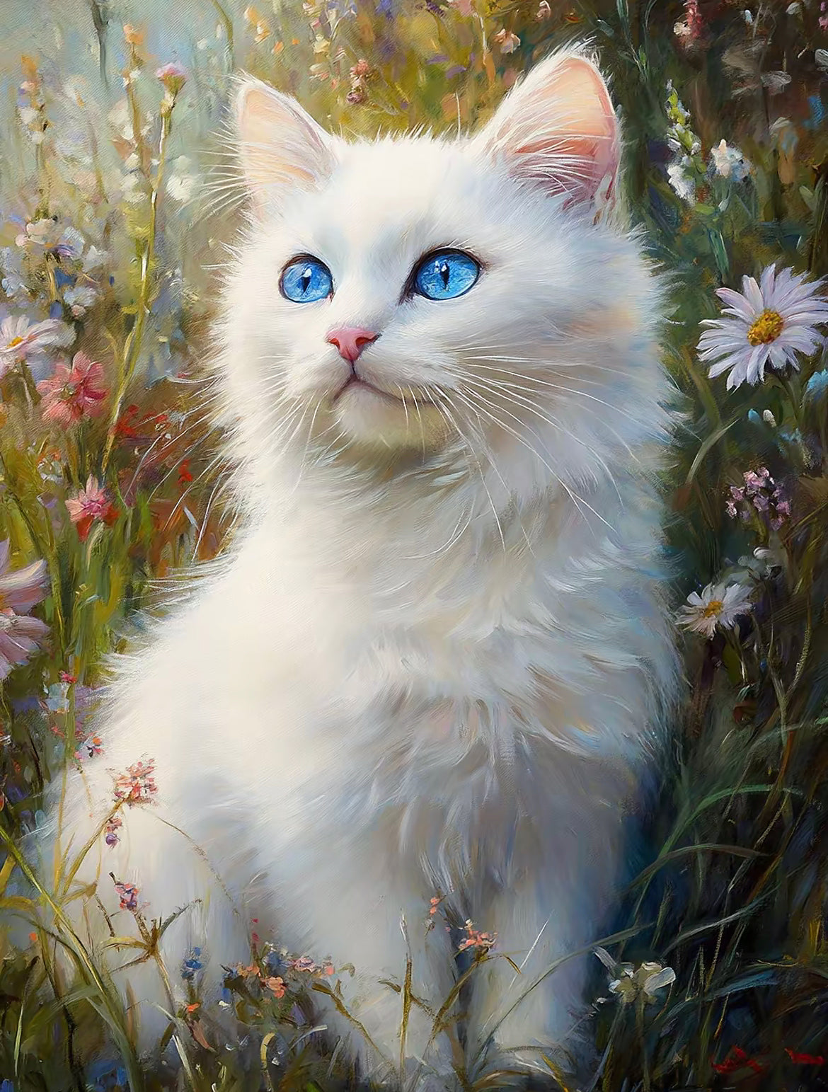 If Love Can Save You: Use Pet Hand - Painted Portrait to Freeze Love and Hope.